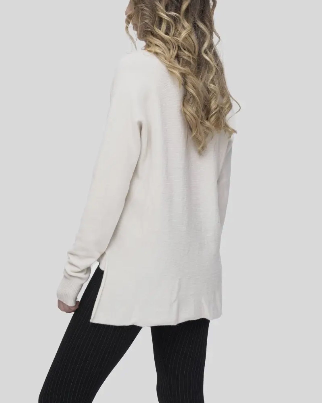 Raw Seam Sweater - harris boulevard