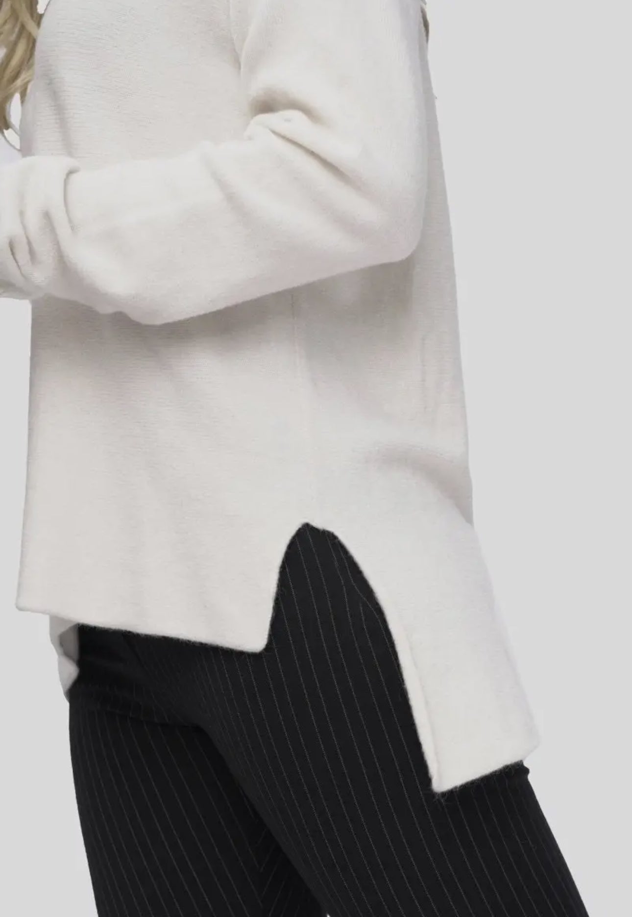 Raw Seam Sweater - harris boulevard