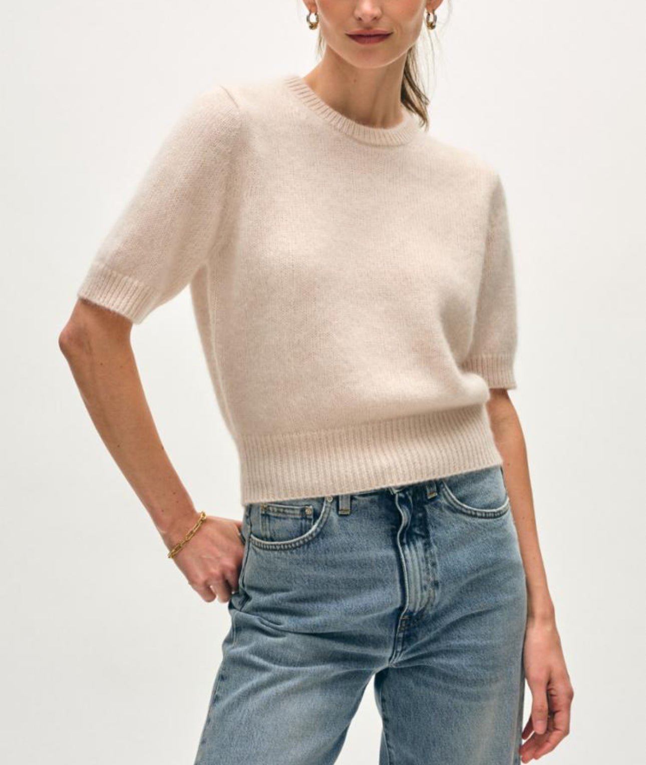 Short Sleeve Cashmere - Preorder Fall 2025 - harris boulevard