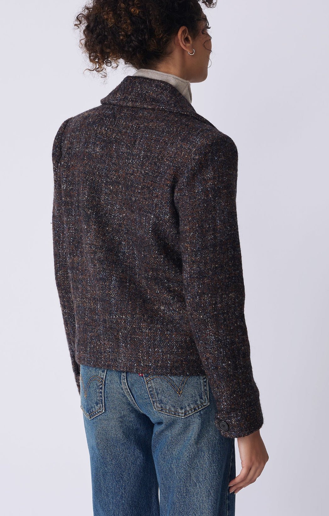 Speckled Wool Jacket - harris boulevard