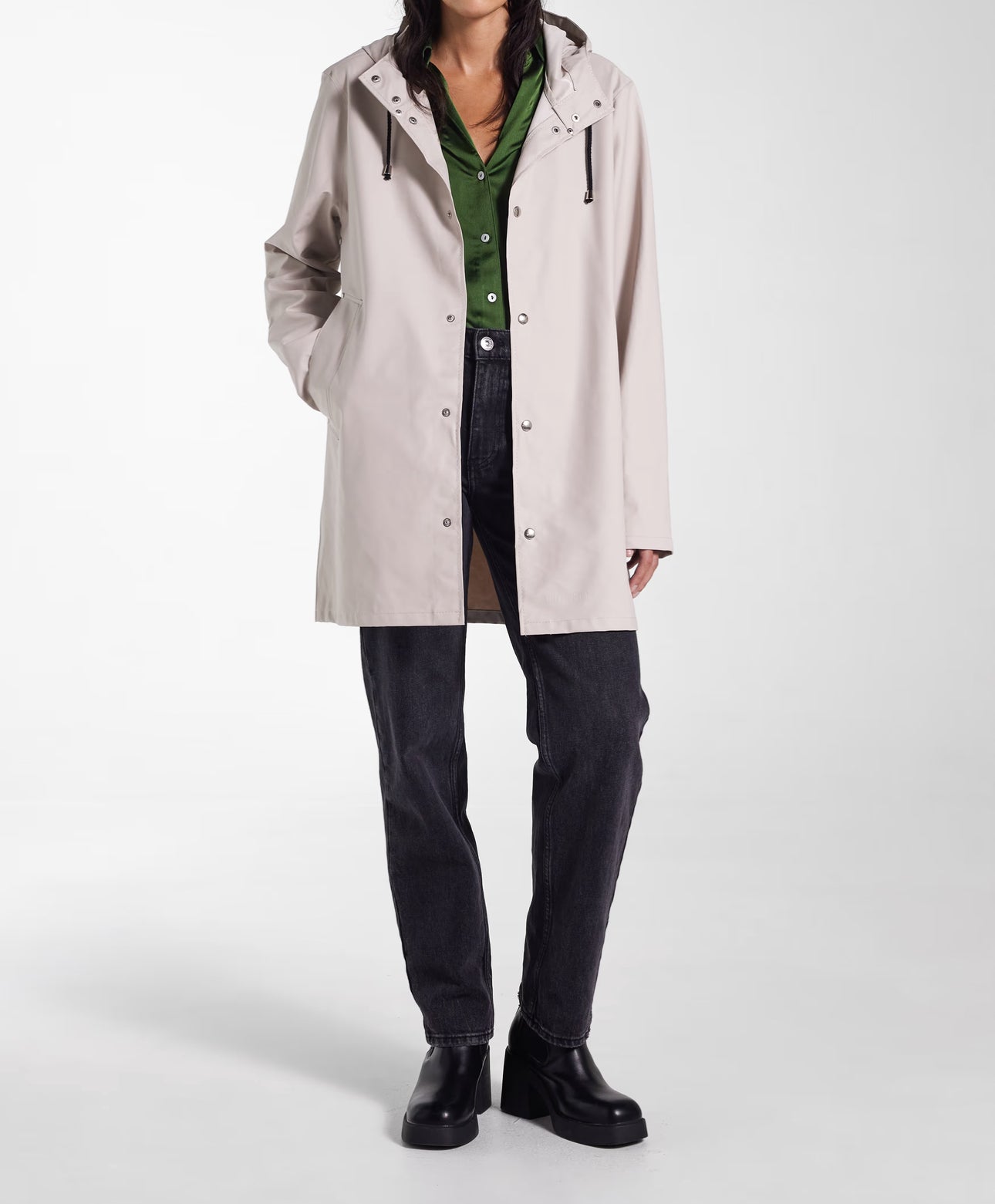 Stockholm Lightweight Raincoat - harris boulevard