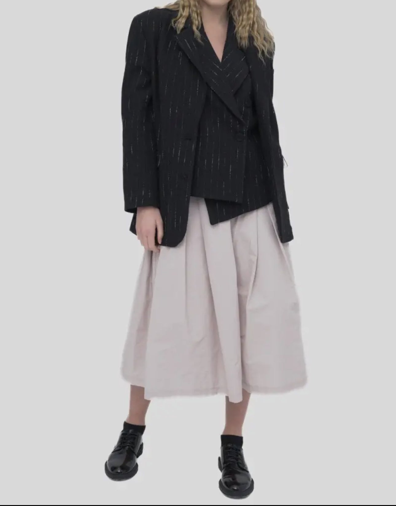 Striped Blazer - harris boulevard