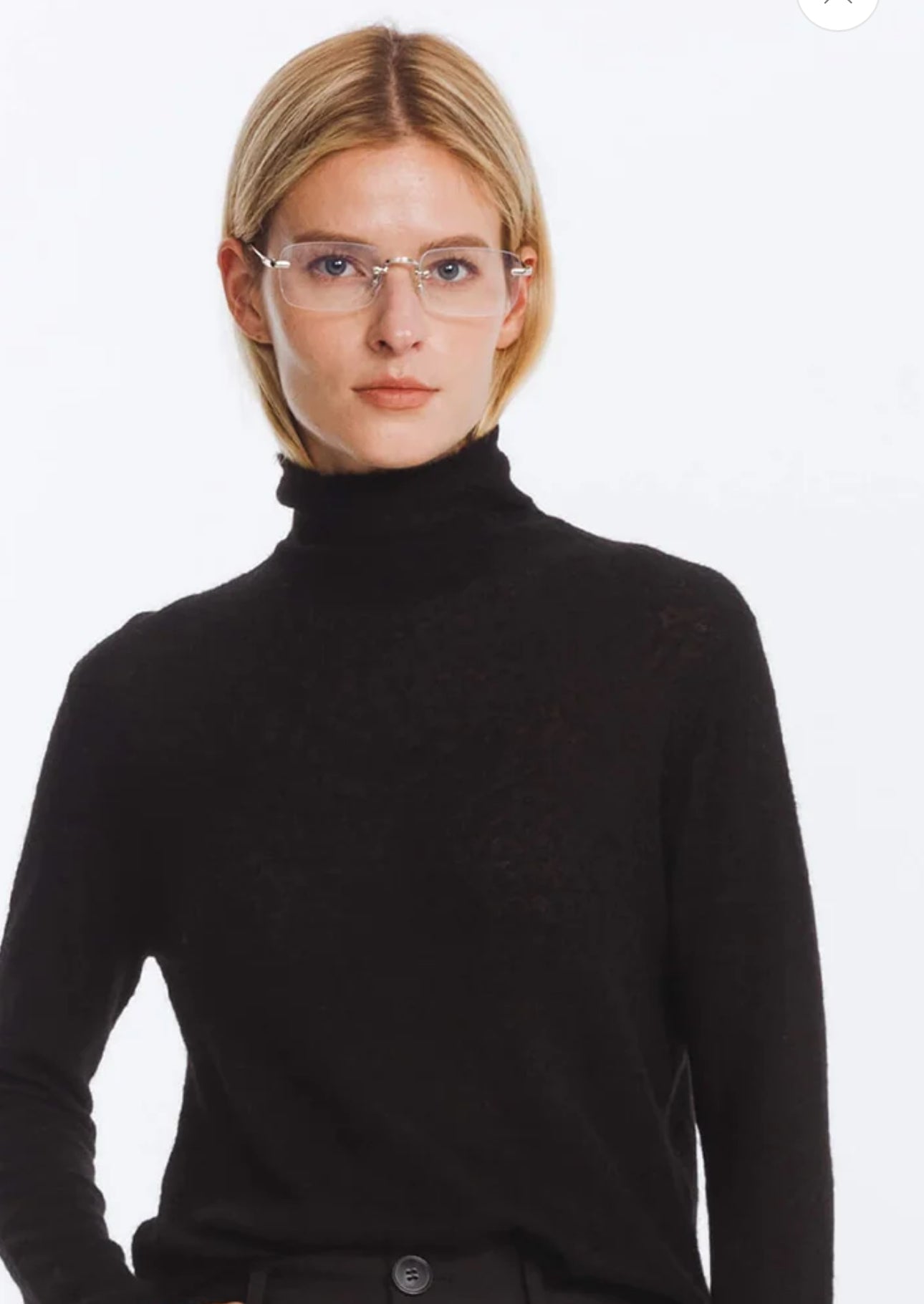 Thin Wool Black Tnk - harris boulevard