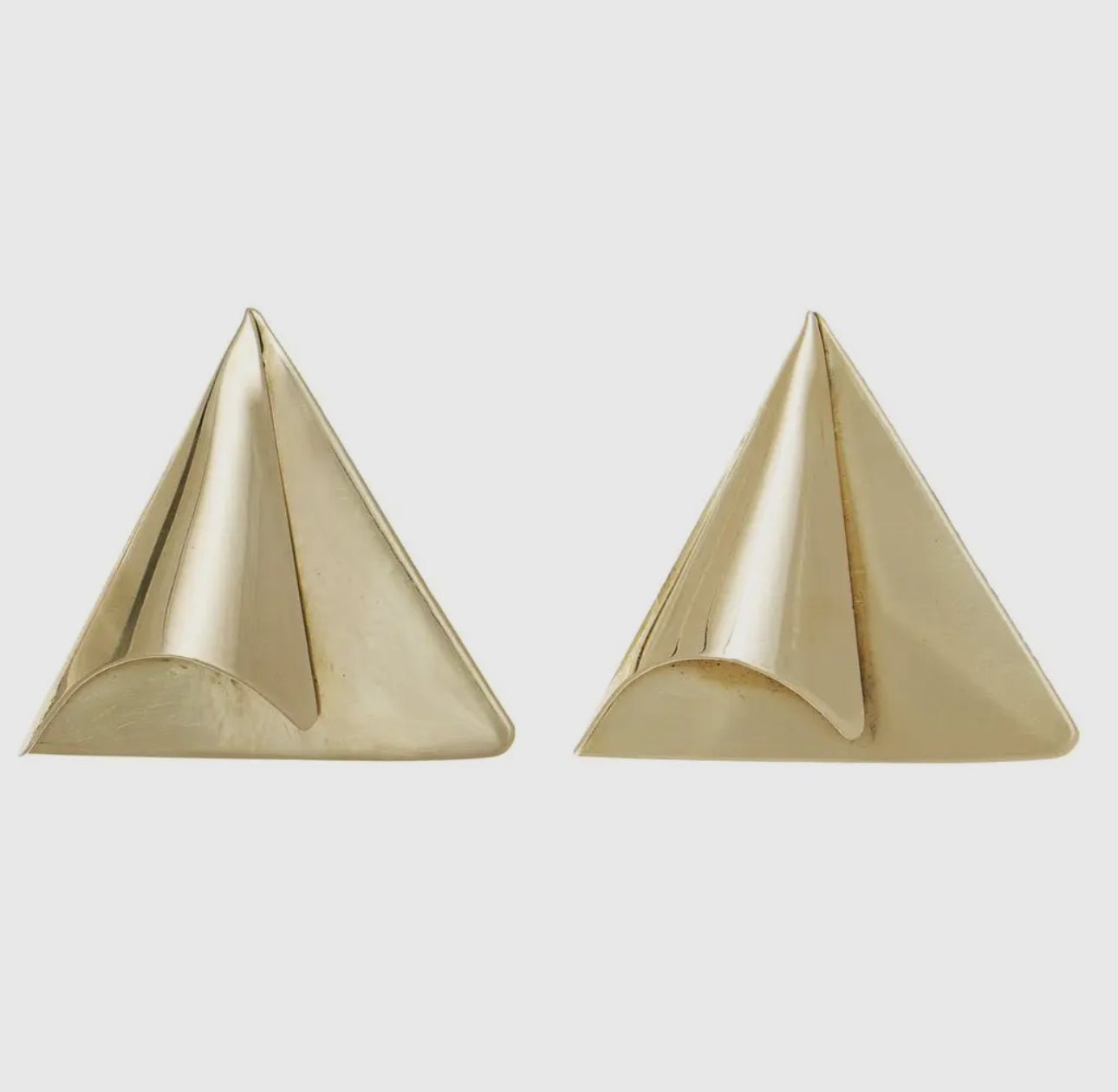 Triangle earrings - harris boulevard