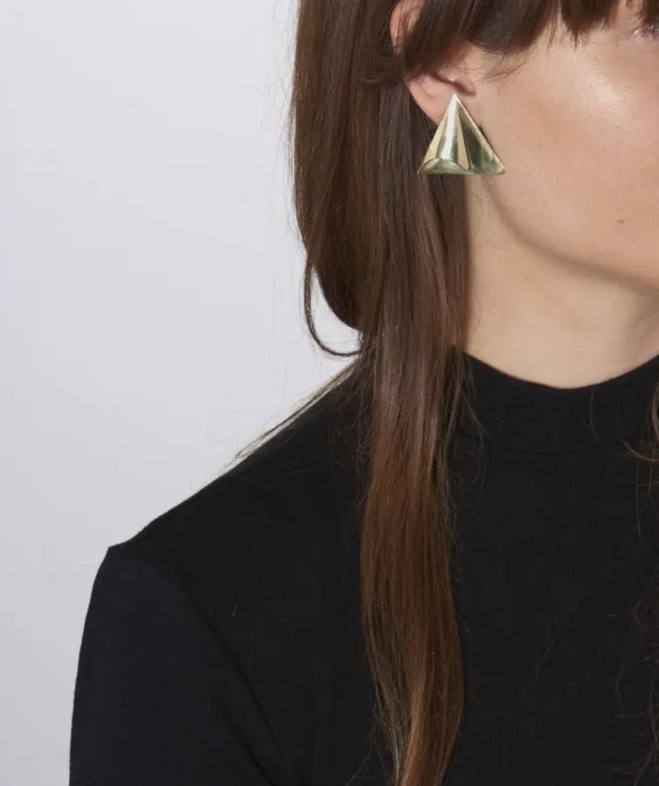 Triangle earrings - harris boulevard