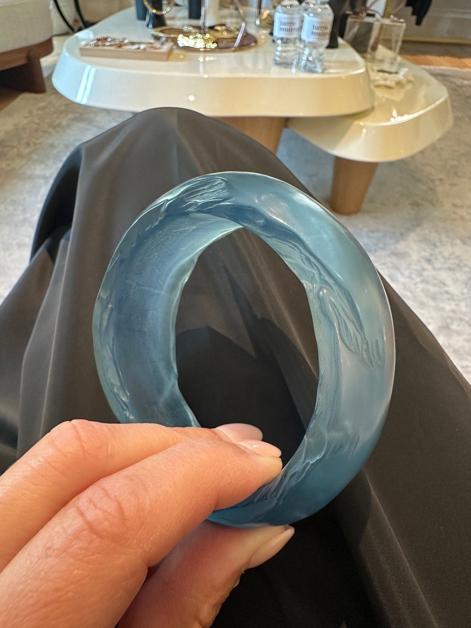 Vintage Blue Bangle - harris boulevard
