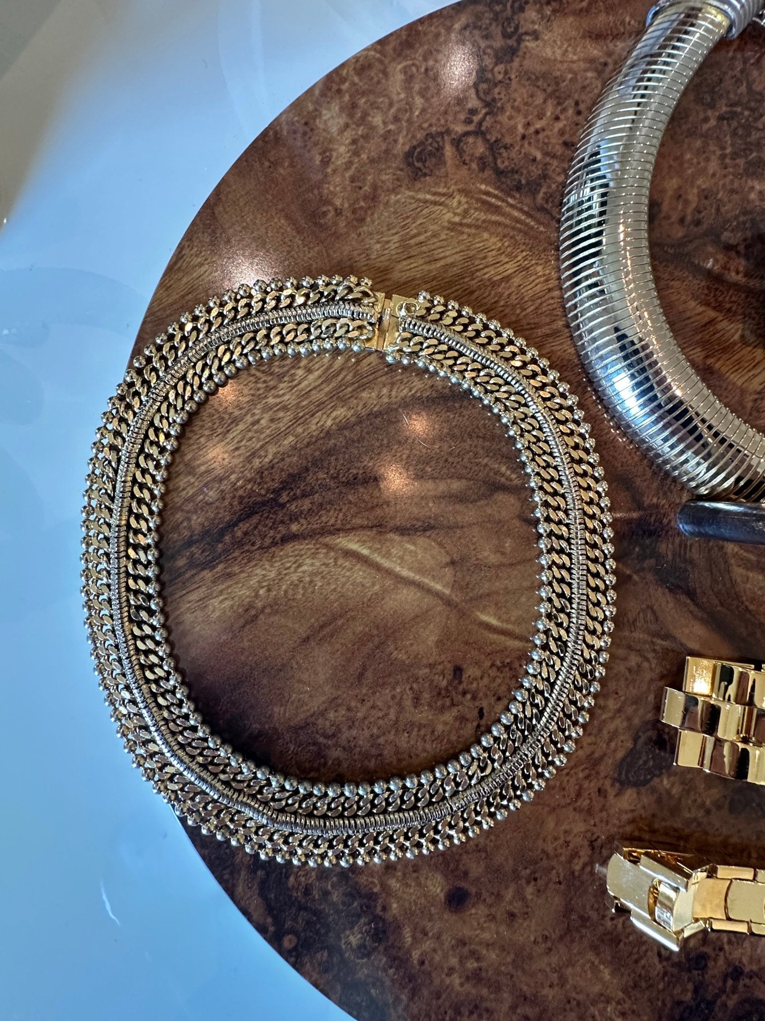 Vintage Braided Collar - harris boulevard