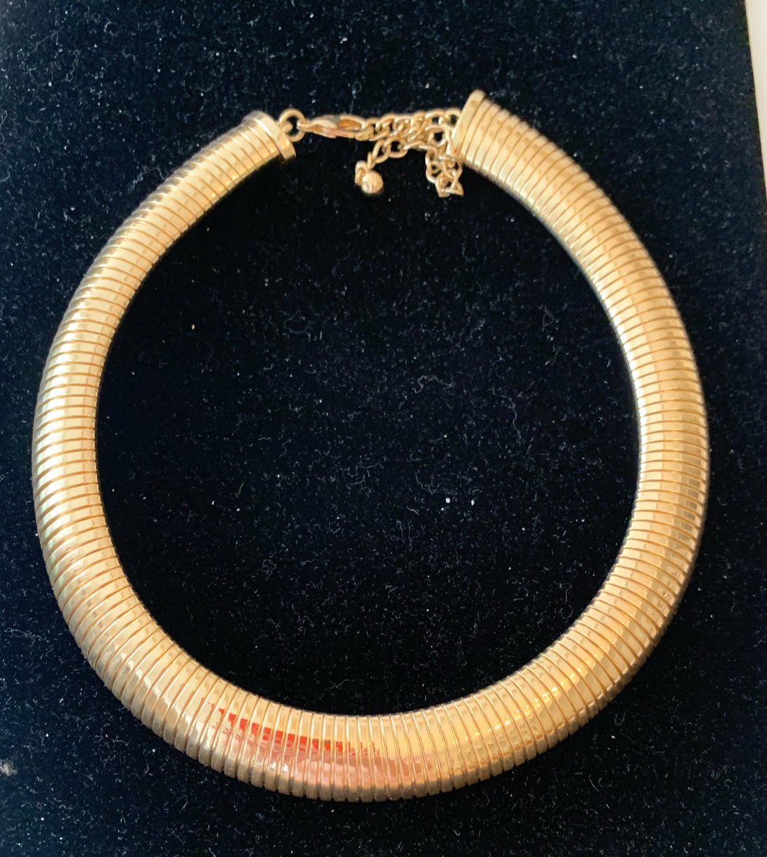 Vintage Gold Plated Collar - harris boulevard