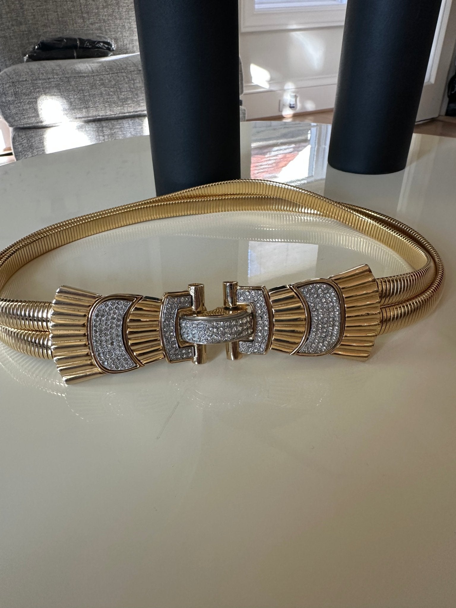 Vintage Judith Leiber Stretch Belt - harris boulevard