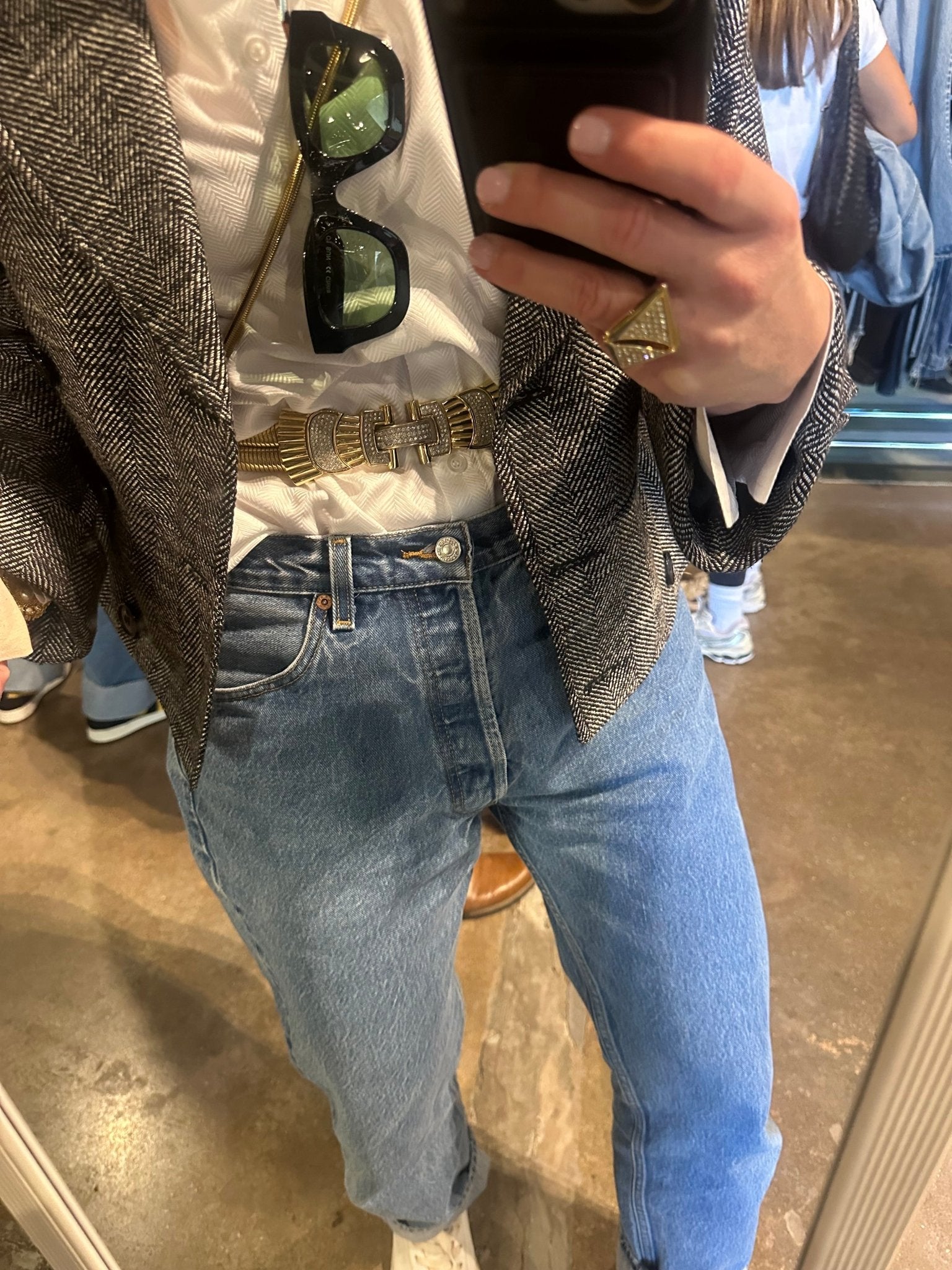 Vintage Judith Leiber Stretch Belt - harris boulevard