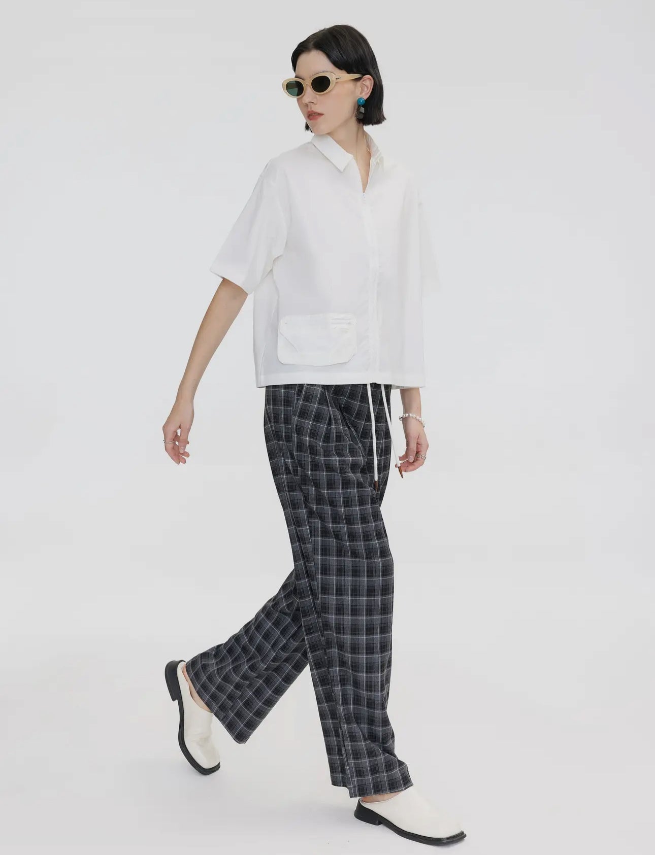 Zip Front Top - Pre Order - harris boulevard