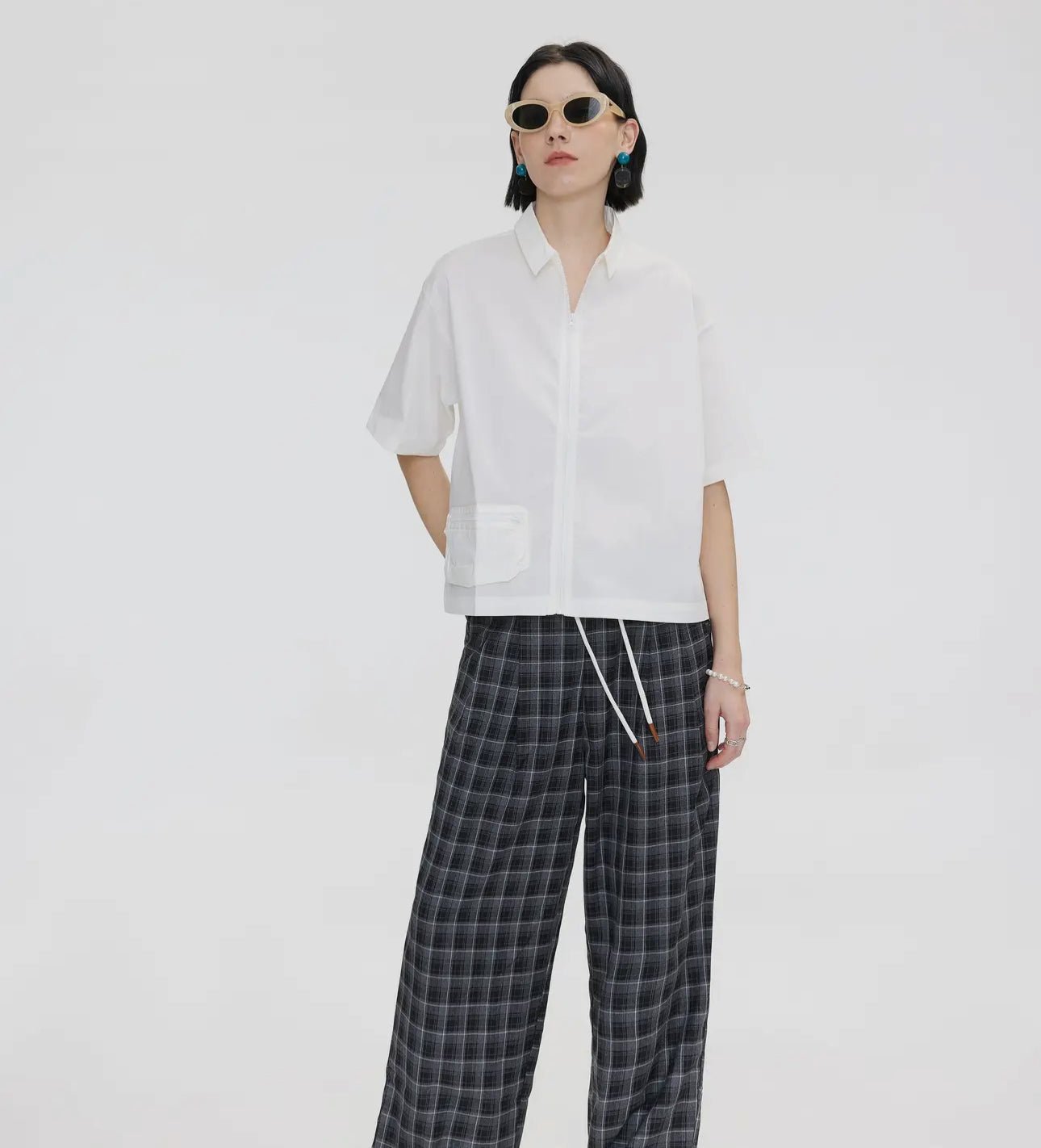 Zip Front Top - Pre Order - harris boulevard