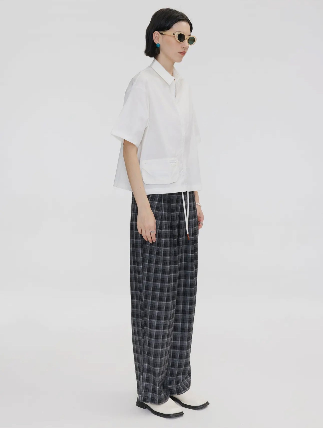 Zip Front Top - Pre Order - harris boulevard